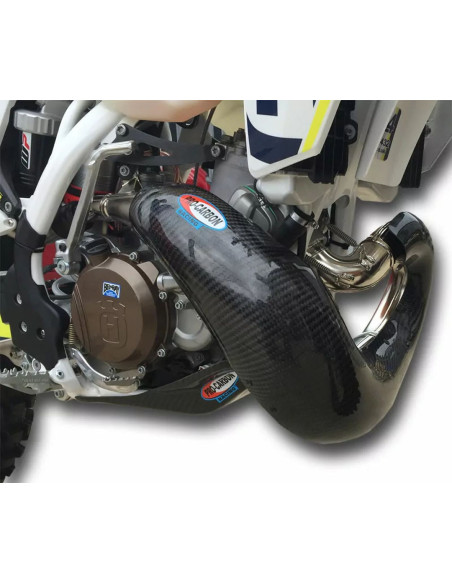 Protection pot d'échappement origine PROCARBON Husqvarna TC/TE KTM SX/EXC