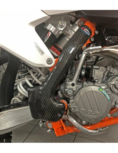 Protections carbone de cadre PROCARBON KTM 85 SX 2018-2019 Husqvarna 85 TC 2018-2021