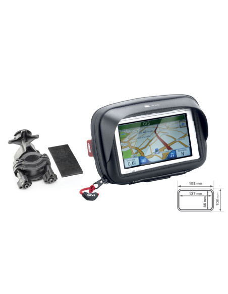 Support smartphone-GPS Givi S954B 16x10cm