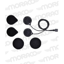 Haut-parleurs fins pour intercom Sena SMH10R