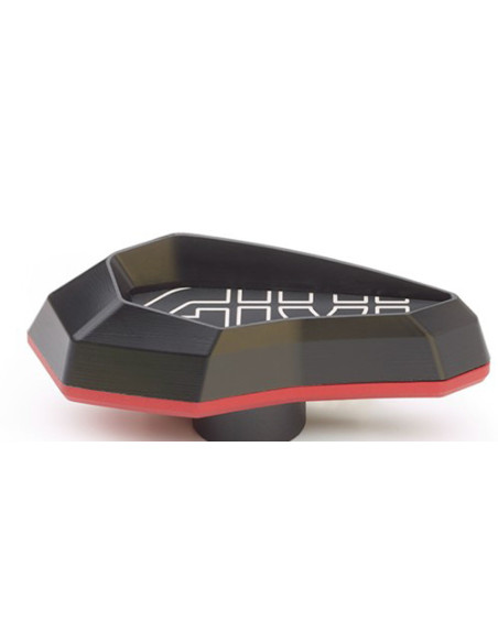 Tampon de protection Givi rouge gauche