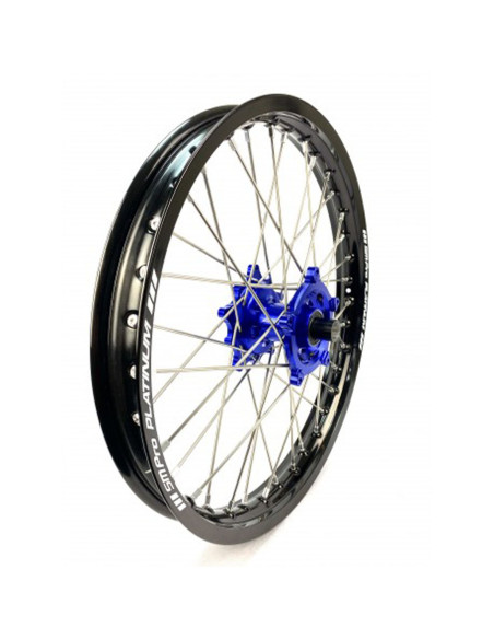 Roue avant Trail SM PRO 21x1,85 Yamaha 700 Tenere 2020-2022 Moyeu Bleu Cercle Noir