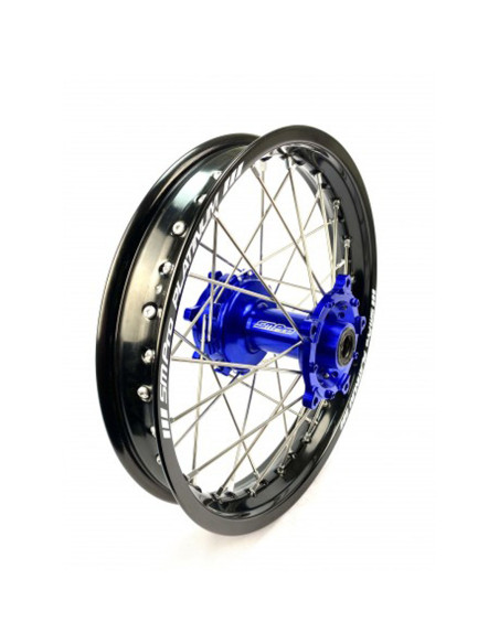 Roue arrière Trail SM PRO 18x4,25 Yamaha 700 Tenere 2020-2022 Moyeu Bleu Cercle Noir