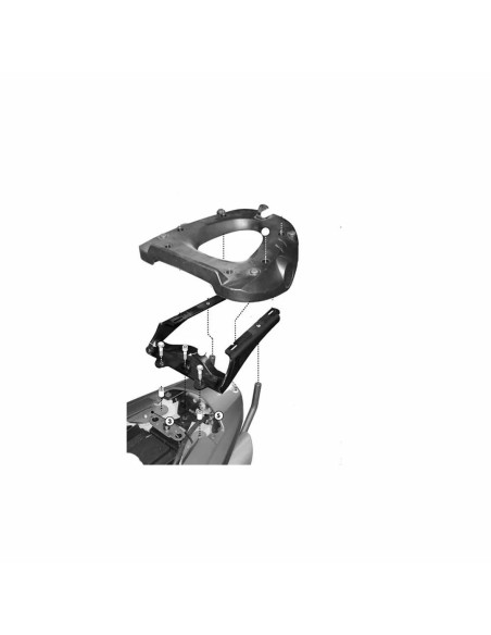 Support top case Givi Monokey SR116 Suzuki GSR 600 2006-2011
