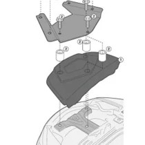 Kit de fixation pour bulle Givi SR3104KIT Suzuki Burgman 650 Executive 2013-2020