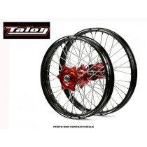 Roue arrière complète 2,15x19 Talon Evo Honda 125/250 CR 2002-2007 250 CRF-R 2004-2013 450 CRF-R 2002-2012 Jante Noir/Moyeu R..
