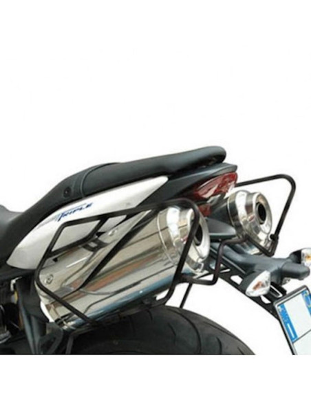 Supports sacoches Givi Easylock TE705 Triumph Street Triple 675 2007-2012