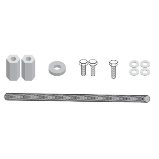 Kit de fixation pour bulle Givi TN5108KIT BMW R 1200 GS-R-RS 2013-2018