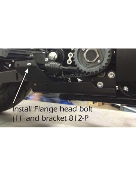 Patte de fixation d'échappement VANCE & HINES 812-P