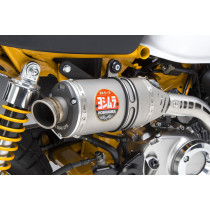 Ligne complète YOSHIMURA RS3 Inox/Titane Honda Monkey 125