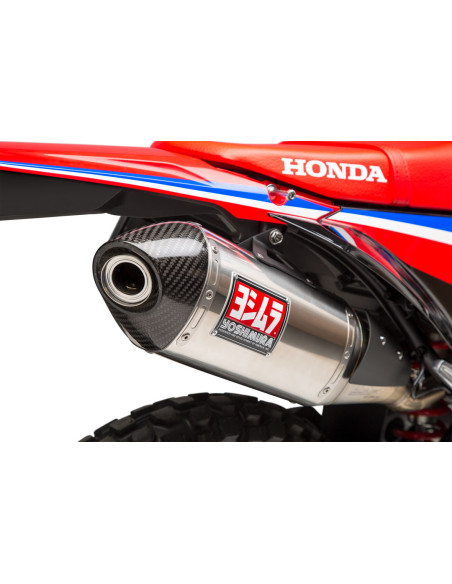Ligne complète YOSHIMURA RS4 Inox/Carbone Honda 300 CRF -L Rally 2021