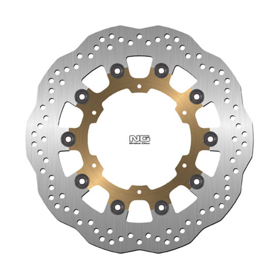 Disque de frein à pétales flottant avant NG Wave 1300 FJR 2004-13 et 750 YZF R7 1999-02