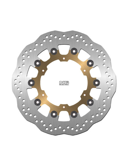 Disque de frein à pétales flottant avant NG Wave 1300 FJR 2004-13 et 750 YZF R7 1999-02