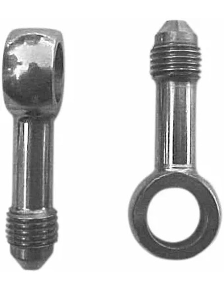 Banjo durite de frein GOODRIDGE droit 10mm 3/8 INOX