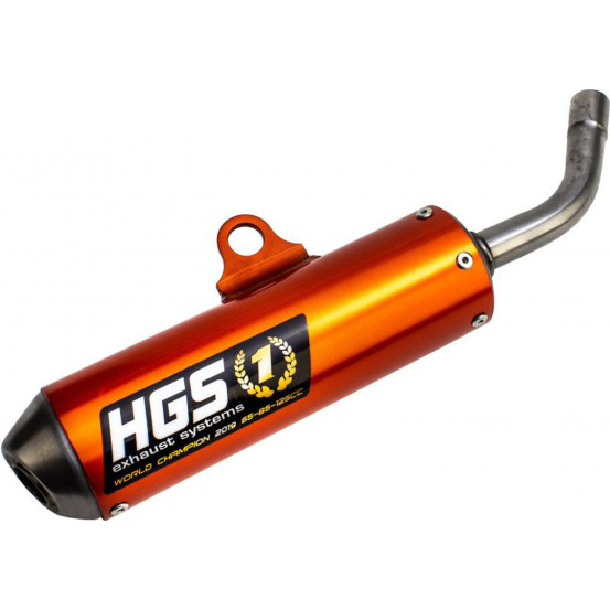 SILENCIEUX HGS KTM 65 SX 2016-2018 Husqvarna 65 TC 2017-2018 Orange