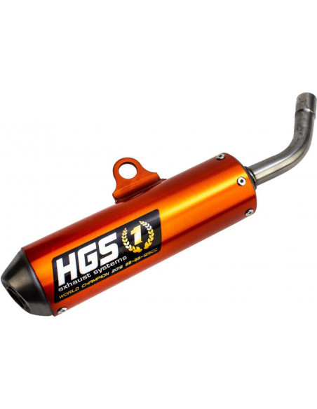 SILENCIEUX HGS KTM 65 SX 2016-2018 Husqvarna 65 TC 2017-2018 Orange