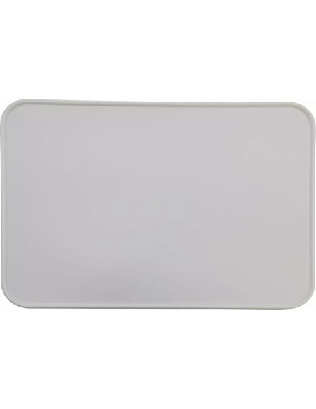 Plaque de numéro universelle MAIER rectangle 25 x 18 cm - Blanc