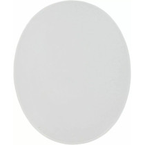 Plaque de numéro universelle MAIER ovale 28 x 23 cm - Blanc