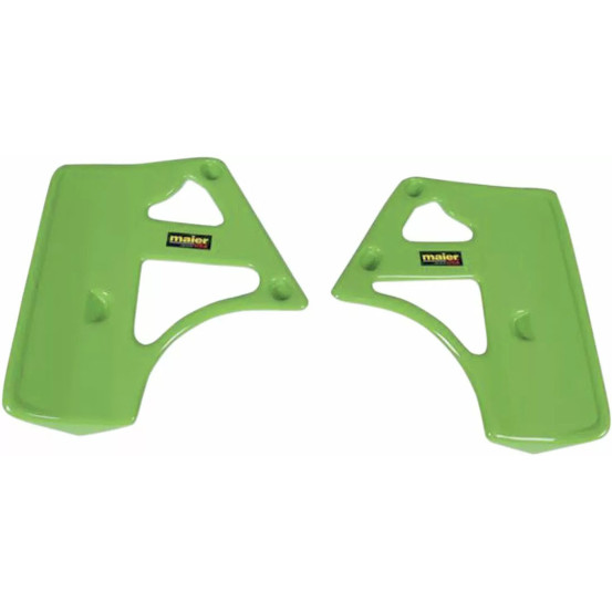 Ecope de radiateur MAIER pour 250/500 KX 1985-1986 - Vert