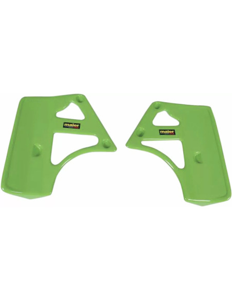 Ecope de radiateur MAIER pour 250/500 KX 1985-1986 - Vert