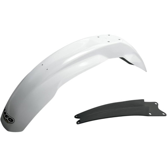Garde boue avant - Blanc - UFO HUSQVARNA 125 250 CR/WR 2005-2013 / 300 WR 2009-2013 / 250 450 TC TE 2005-2007