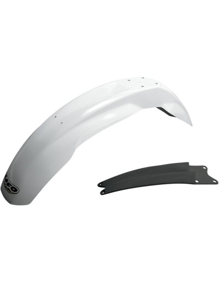 Garde boue avant - Blanc - UFO HUSQVARNA 125 250 CR/WR 2005-2013 / 300 WR 2009-2013 / 250 450 TC TE 2005-2007