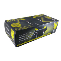 Gants atelier de protection Black Mamba nitrile Noir 100 unités Taille L