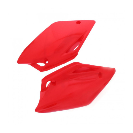 Plaques latérales - Rouge - POLISPORT Honda 150 CRF-R 2007
