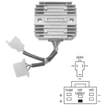 Régulateur SGR Honda 600 XLV Transalp 1987-1990 650 Africa Twin 1988-1990 750 XLV R 1983-1986