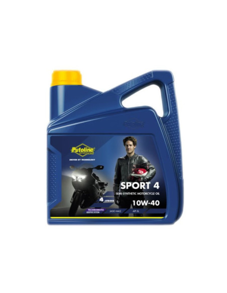 Huile moteur 4T PUTOLINE Techno Moto Sport ROAD 4 (4 litres) 10W40