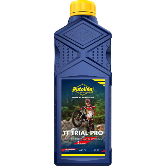 Huile PUTOLINE TT Trial Pro Odeur Fraise (1 litre)