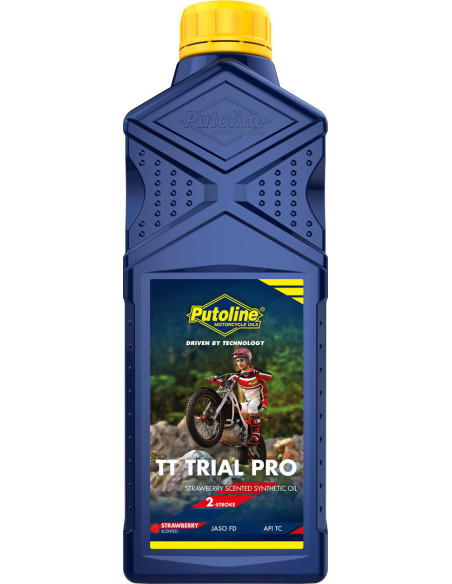 Huile PUTOLINE TT Trial Pro Odeur Fraise (1 litre)