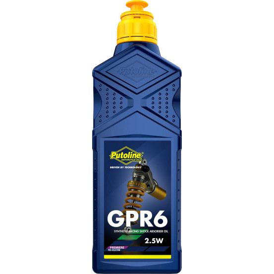 Huile de Fourche PUTOLINE GPR6 Racing (1 litre) SAE 2.5