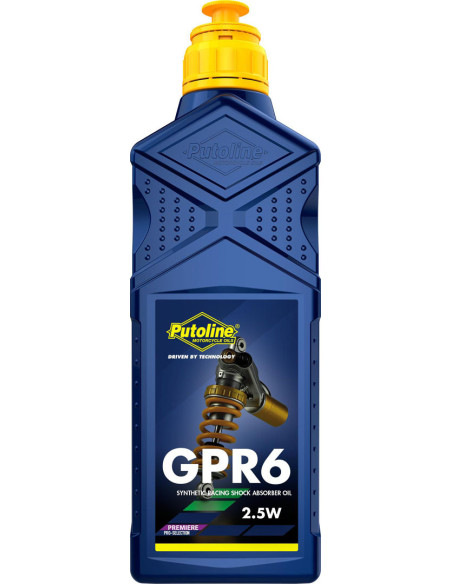 Huile de Fourche PUTOLINE GPR6 Racing (1 litre) SAE 2.5