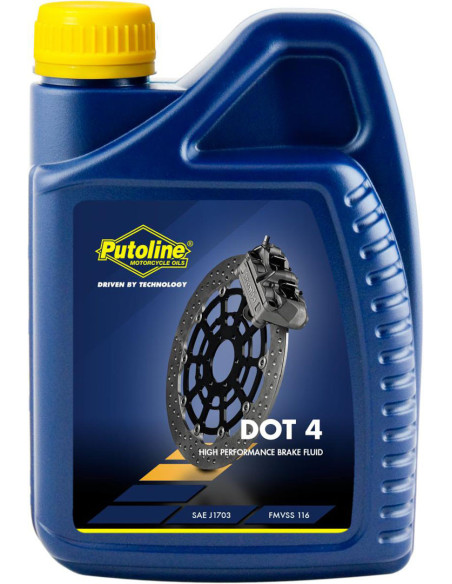 Liquide de Frein PUTOLINE DOT 4 (1 litre)