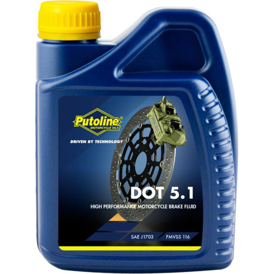 Liquide de Frein PUTOLINE DOT5.1 (500 ml)