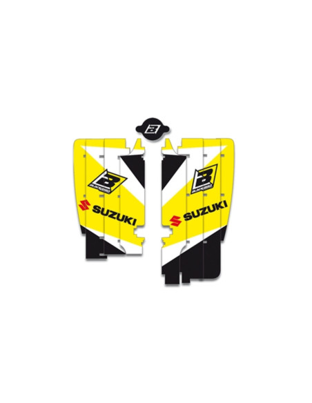 Kit déco de grilles de radiateur BLACKBIRD SUZUKI RM-Z450 08-17