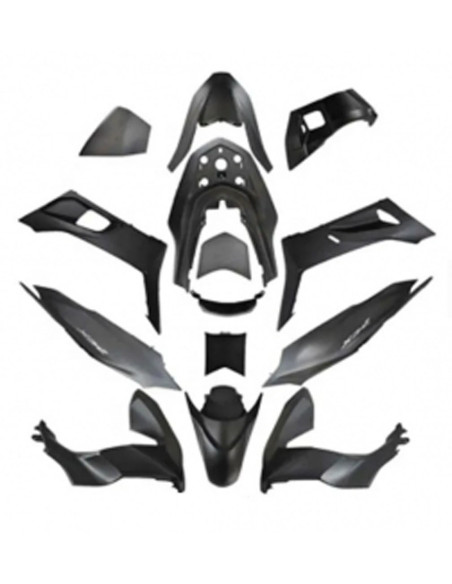 Kit carénages maxiscooter Honda 125 PCX 2021-2023 Noir mat