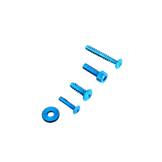 Vis de kit carénages pour Peugeot 50 Buxy / Zenith / Speedake Bleu