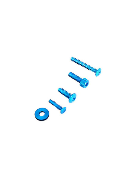 Vis de kit carénages pour Peugeot 50 Buxy / Zenith / Speedake Bleu