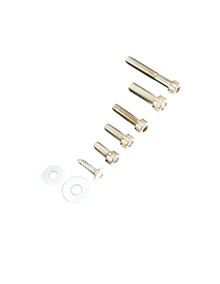 Vis de kit carénages pour MBK 50 Nitro / Yamaha 50 Aerox acier Chromé