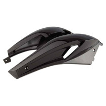 Carénage coque arrière scooter Peugeot 50 Ludix Noir