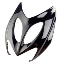 Carénage tablier avant supérieur scooter MBK 50 Nitro / Yamaha 50 Aerox 1997-2012 Noir