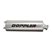 Silencieux d'échappement DOPPLER ER1 Aluminium Peugeot 103 SP / MVL / Vogue / SPX / RCX / MBK / Motobécane 51