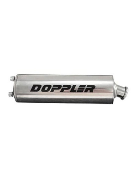 Silencieux d'échappement DOPPLER ER1 Aluminium Peugeot 103 SP / MVL / Vogue / SPX / RCX / MBK / Motobécane 51