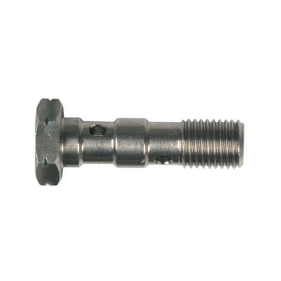 Vis de durite de durite de frein double banjo 10 x 1.00 noir