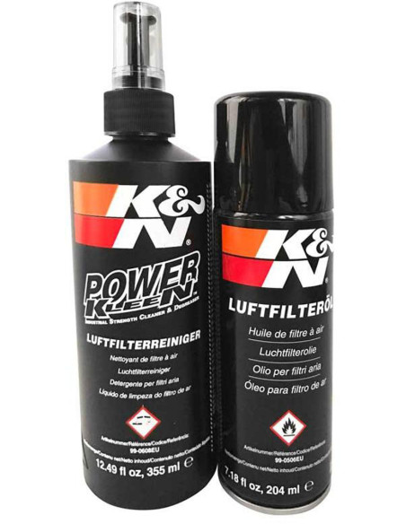 Kit de nettoyage et lubrifiant K&N