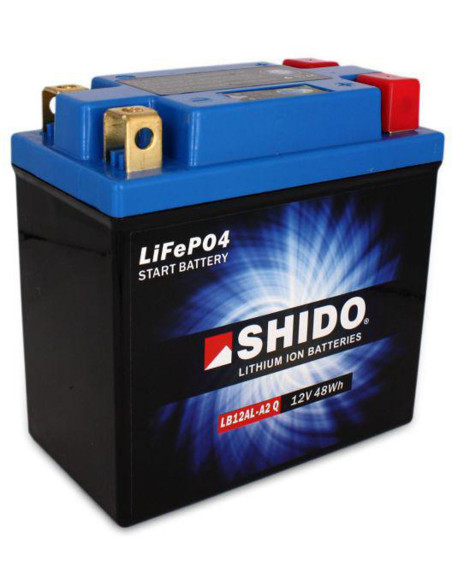 Batterie moto lithium 12v SHIDO LB12AL-A2