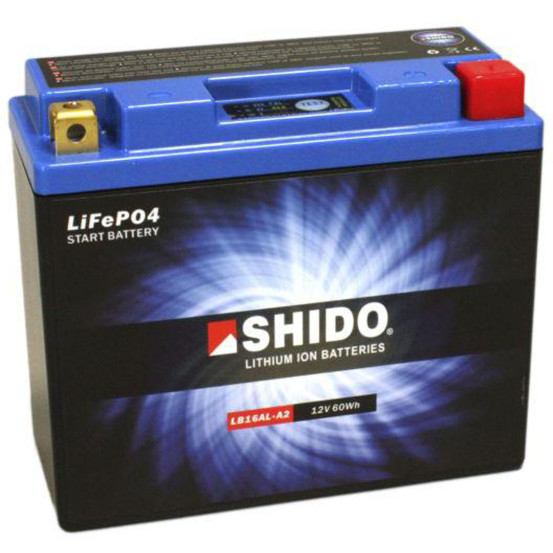 Batterie moto lithium 12v SHIDO LB16AL-A2