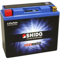 Batterie moto lithium 12v SHIDO LT14B-BS